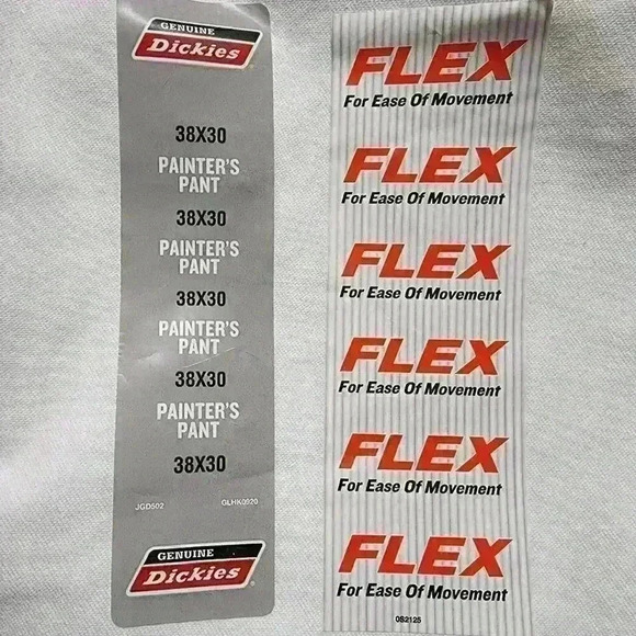 NWT Genuine Dickies Painters Pants Men's FLEX for Ease of Movement Relaxed Fit - Picture 6 of 9